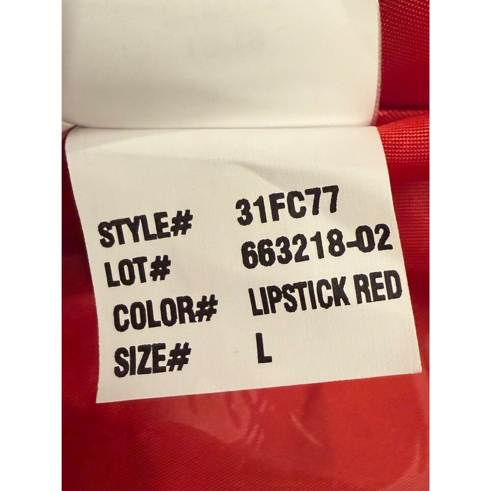 Ralph Lauren Black Label Women's Red Belted Double Breasted Trench Coat Luxury - Picture 9 of 13